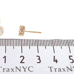 Prong Diamond Cluster Earrings 56909 - Image 5