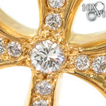 Diamond Cross Pendant 29107 - Image 3