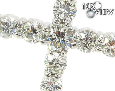 Prong Diamond Cross Crucifix 31169 - Image 3