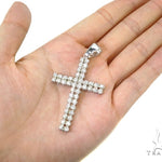 Prong Diamond Cross Crucifix 39273 - Image 7