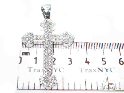Prong Diamond Cross Crucifix 40669 - Image 6