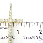 Prong Diamond Cross Crucifix 49504 - Image 5