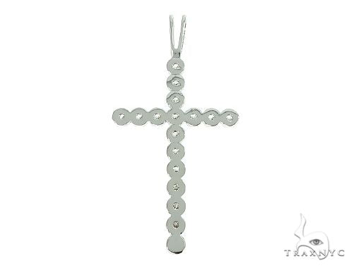 Prong Diamond Cross Crucifix 49454 - Image 3