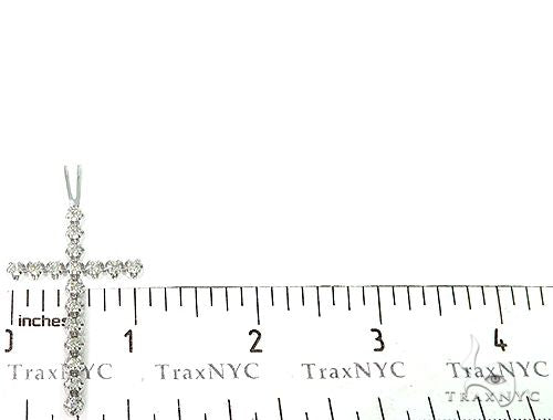 Prong Diamond Cross Crucifix 49454 - Image 5