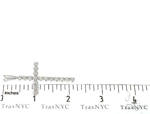 Prong Diamond Cross Crucifix 49454 - Image 6