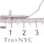 Prong Diamond Cross Crucifix Necklace 32010 - Image 10