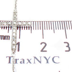 Prong Diamond Cross Crucifix Necklace 32010 - Image 9