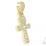 14K Gold Diamond Ankh Cross 65849 - Image 2