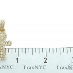 14K Gold Diamond Ankh Cross 65849 - Image 6