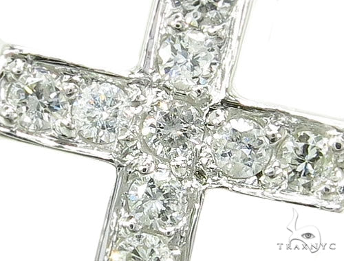 Prong Diamond Cross Crucifix Ring 39754 - Image 4