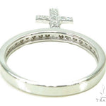 Prong Diamond Cross Crucifix Ring 39754 - Image 7