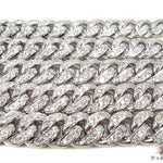 Prong Diamond Cuban Chain 30 Inches 11mm   32994 - Image 9