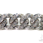 Prong Diamond Cuban Chain 30 Inches 13mm   39810 - Image 3