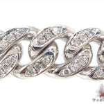 Prong Diamond Cuban Chain 32 Inches 13mm   33724 - Image 3