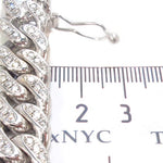 Prong Diamond Cuban Chain 32 Inches 13mm   33724 - Image 8