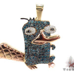 Prong Diamond Custom Pendant 32023 - Image 1