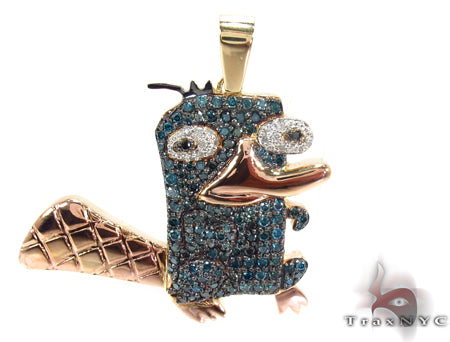 Prong Diamond Custom Pendant 32023 - Image 1