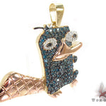 Prong Diamond Custom Pendant 32023 - Image 2