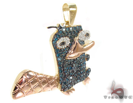 Prong Diamond Custom Pendant 32023 - Image 2