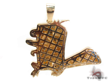 Prong Diamond Custom Pendant 32023 - Image 5