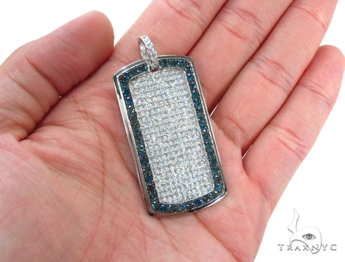 Prong Diamond Dog Tag 35267 - Image 5
