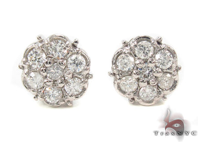 Prong Diamond Earrings 33436 - Image 1