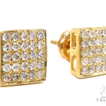 Prong Diamond Earrings 40529 - Image 2