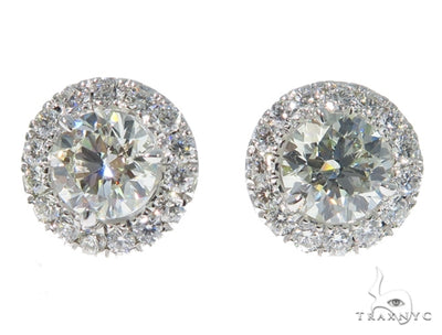 Prong Diamond Earrings 48997 - Image 1