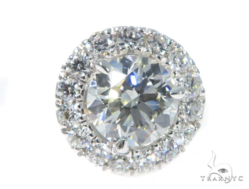 Prong Diamond Earrings 48997 - Image 3