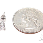 Prong Diamond Earrings & Necklace Set 43165 - Image 6