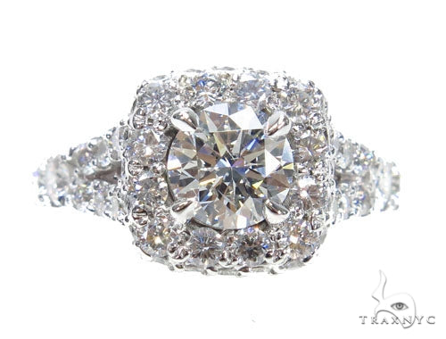 Prong Diamond Engagement Ring 41455 - Image 2