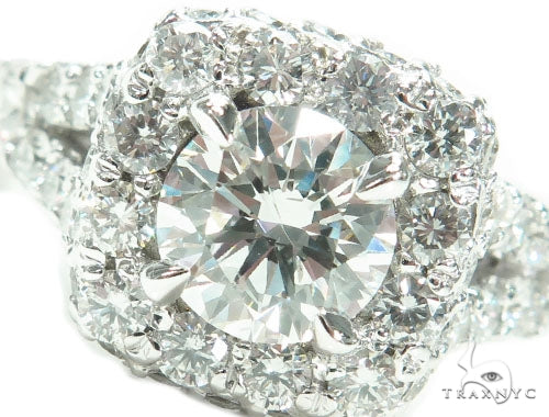 Prong Diamond Engagement Ring 41455 - Image 3