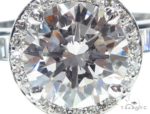 Prong Diamond Engagement Ring 41813 - Image 4