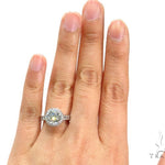 Prong Diamond Engagement Ring 41813 - Image 9