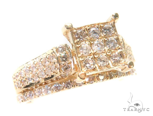 Prong Diamond Engagement Ring 43561 - Image 2