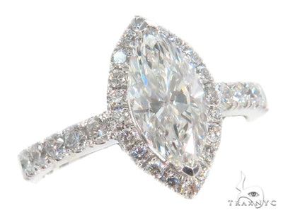 Prong Diamond Engagement Ring 43558 - Image 1