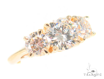 Prong Diamond Engagement Ring 44608 - Image 1