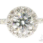 Prong Diamond Engagement Ring 45104 - Image 2