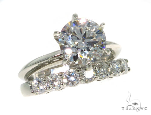 Prong Diamond Engagement Ring 49003 - Image 1