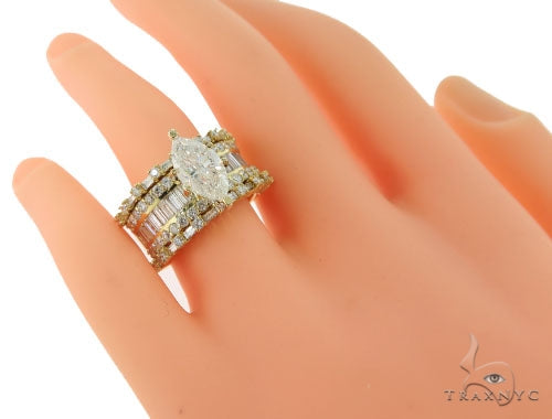 Prong Diamond Engagement Ring 56408 - Image 7