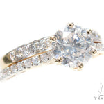 Prong Diamond Engagement Ring Set 42309 - Image 2