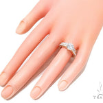 Prong Diamond Engagement Ring Set 42309 - Image 8