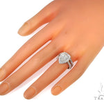 Prong Diamond Engagement Ring Set 48995 - Image 9