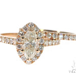 Prong Diamond Engagement Ring Set 48998 - Image 5