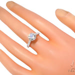 Prong Diamond Engagement Ring Set 48999 - Image 10