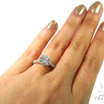 Prong Diamond Engagement Ring Set 48999 - Image 11