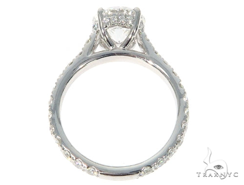 Prong Diamond Engagement Ring Set 48999 - Image 9