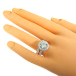 Prong Diamond Engagement Ring Set 49761 - Image 11