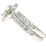 Prong Diamond Engagement Ring Set 49761 - Image 3