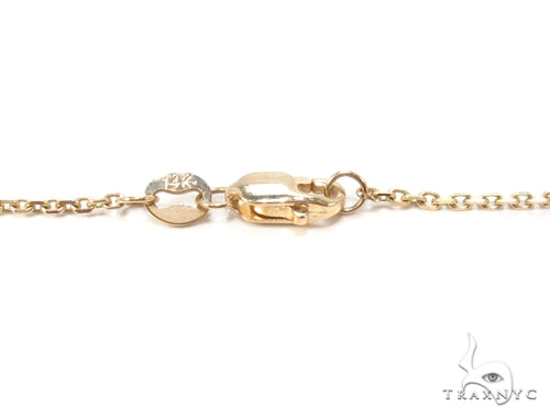 Prong Diamond Flower Necklace  35256 - Image 7